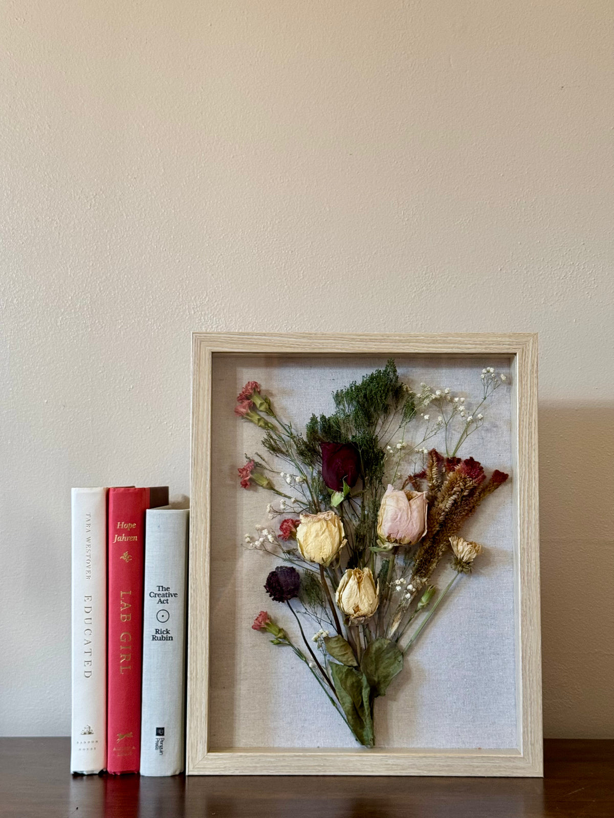 Shadow Box Floral Preservation