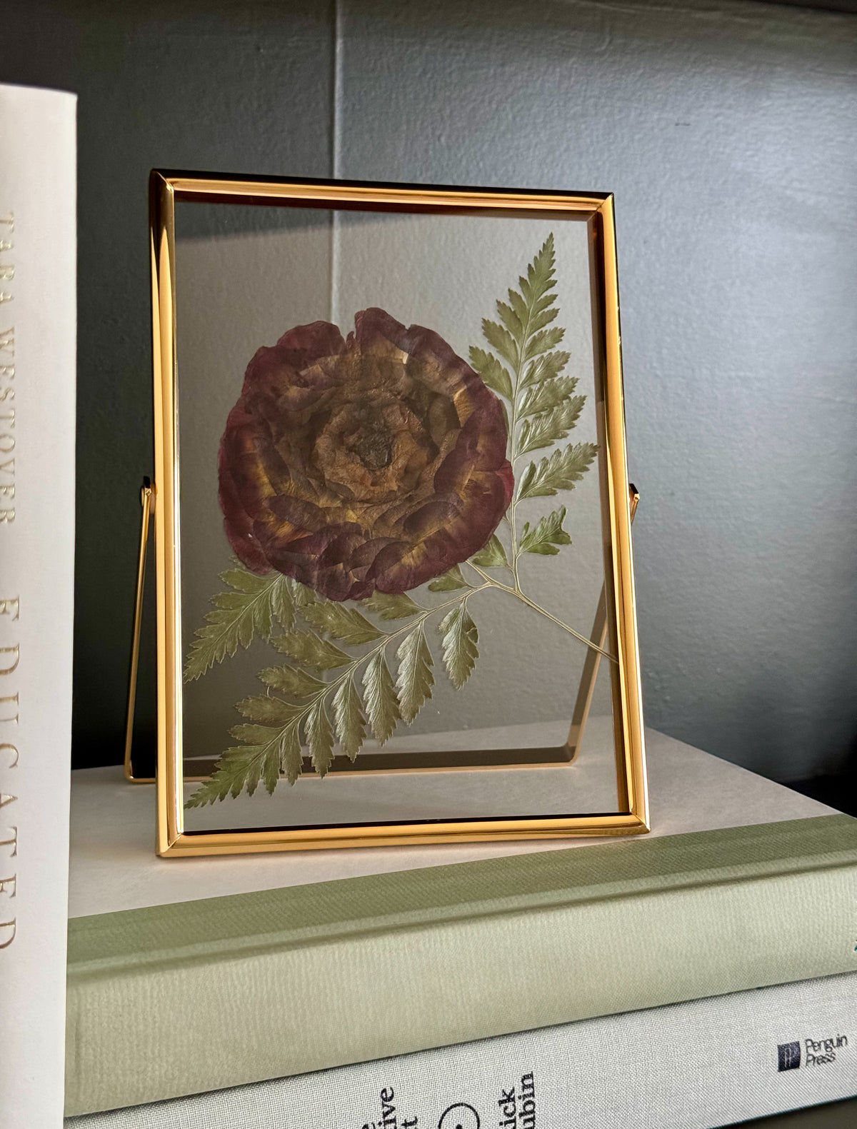 Ranunculus Pressed Floral Art