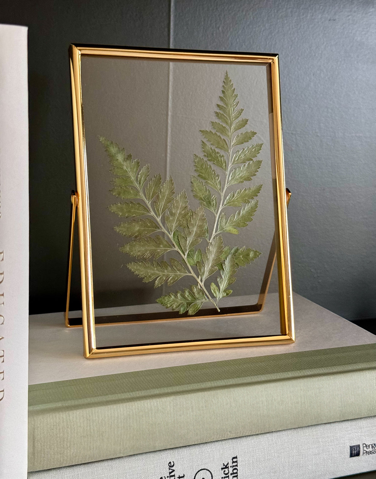 Pressed Greenery Art