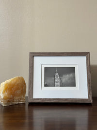 Misprint, Retired Chicago Clock Tower Framed Print
