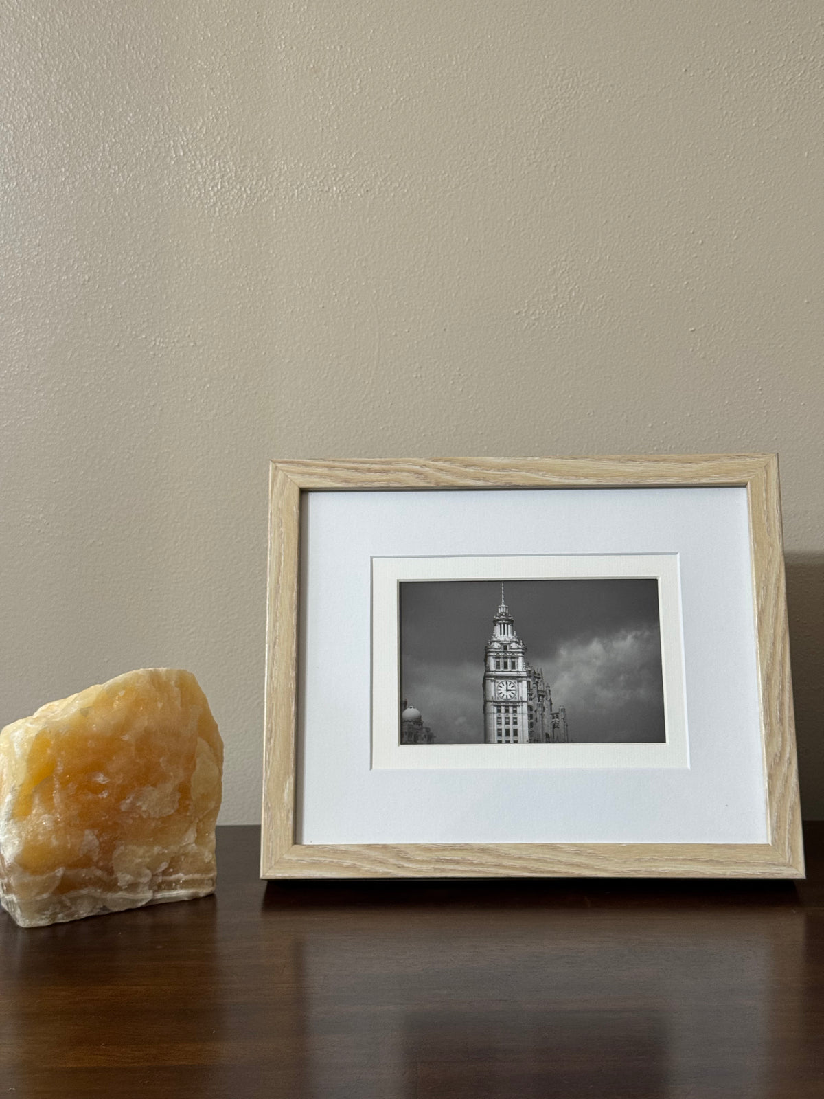 Misprint, Retired Chicago Clock Tower Framed Print