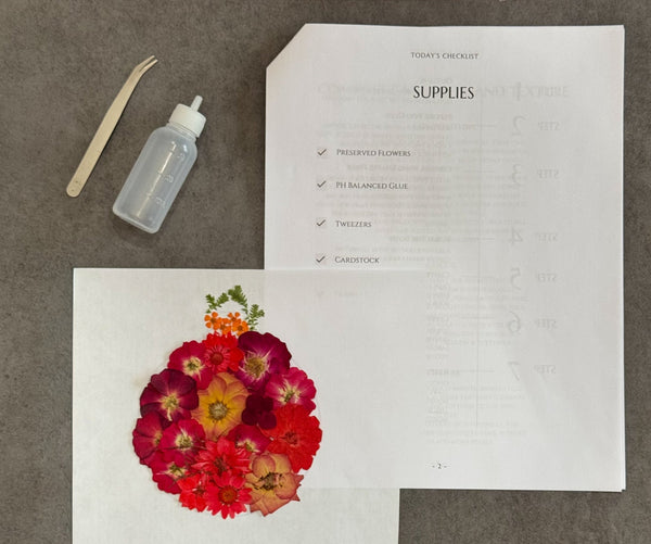 DIY Floral Art Kit, Ornaments - Chelsey Walker Creative, LLC