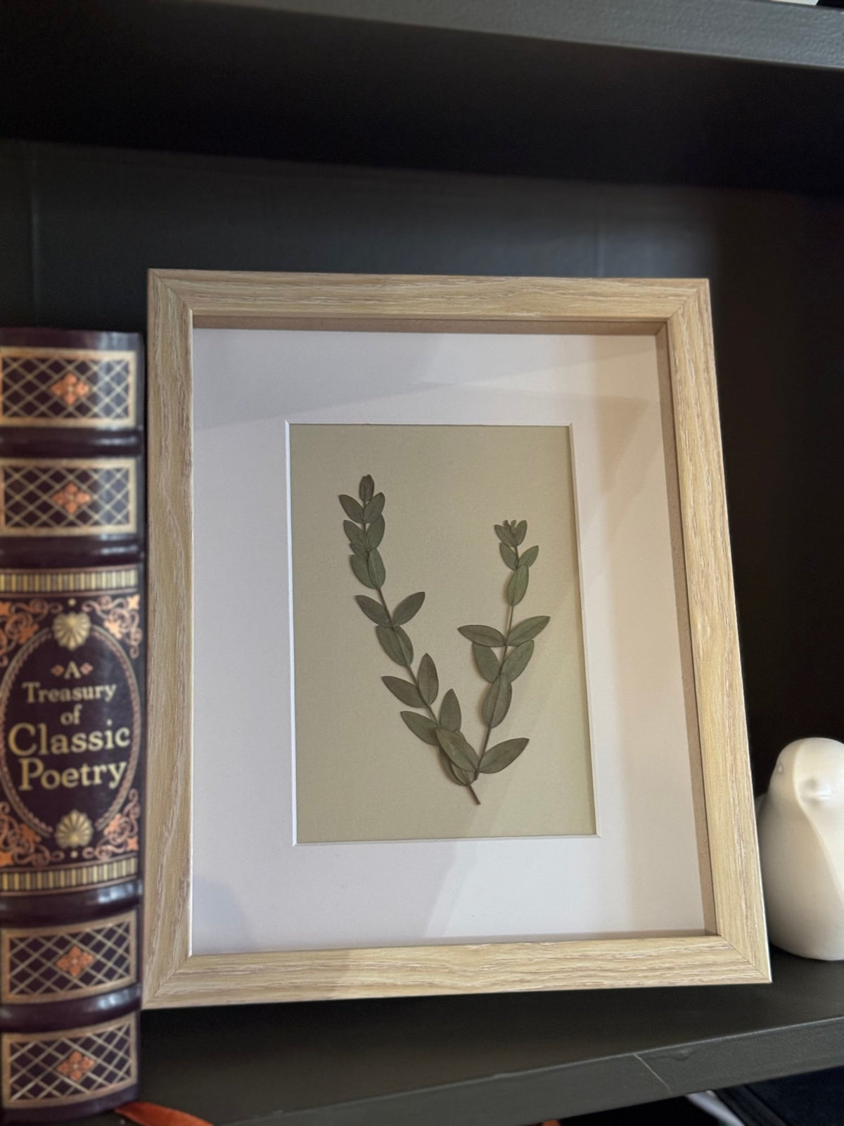 Eucalyptus Art, Wooden Frame - Chelsey Walker Creative, LLC