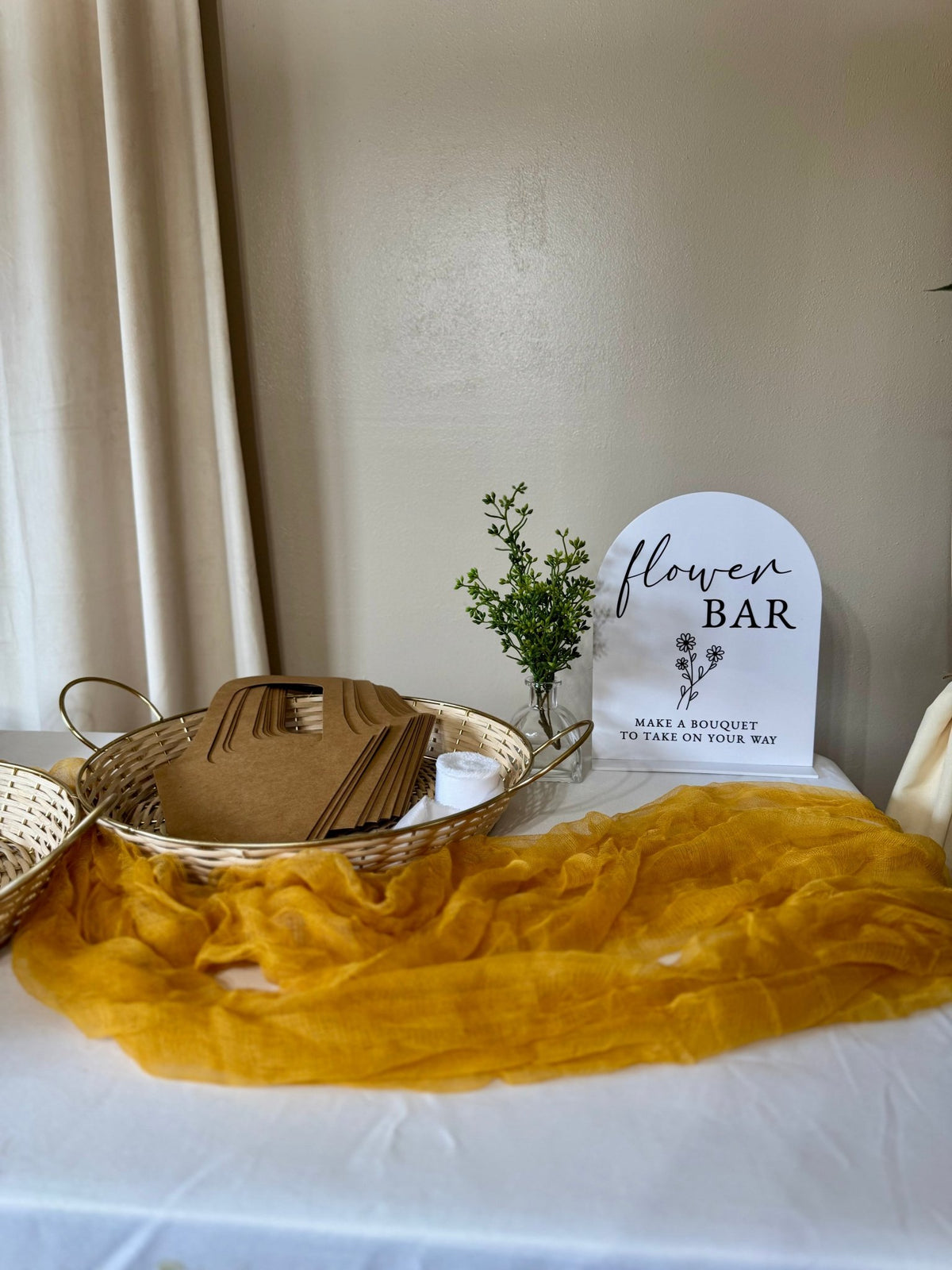 Flower Bar Rental & Pop Up (Deposit Only) - Chelsey Walker Creative, LLC