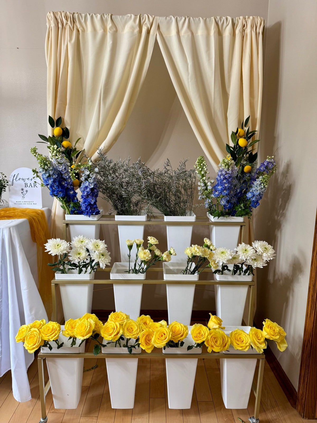Flower Bar Rental & Pop Up (Deposit Only) - Chelsey Walker Creative, LLC