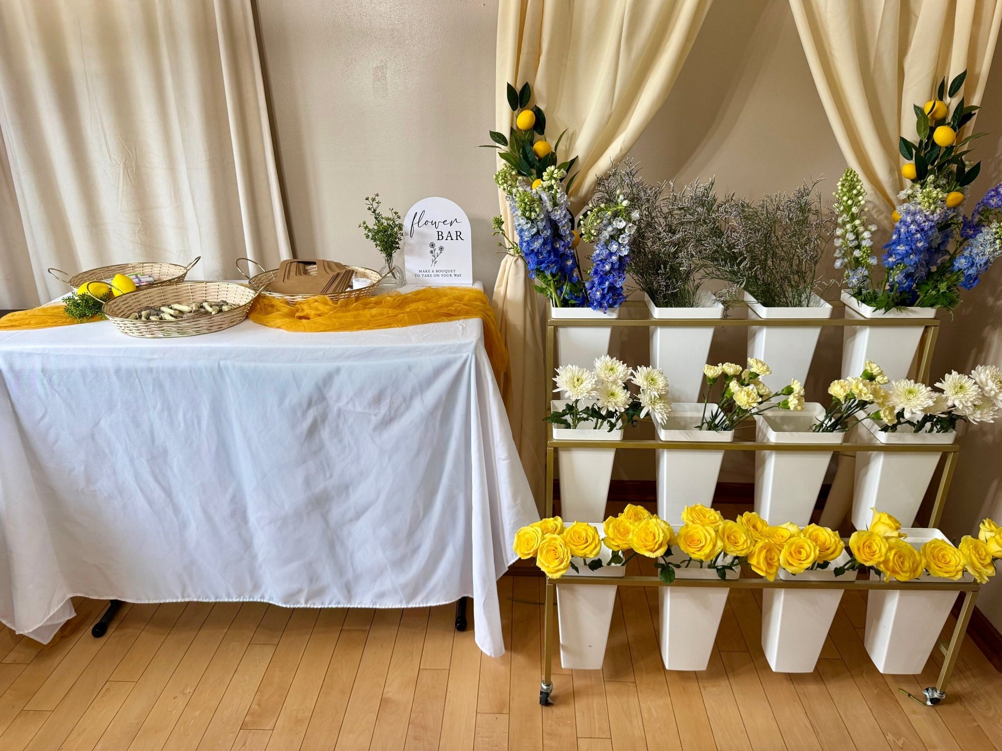 Flower Bar Rental & Pop Up (Deposit Only) - Chelsey Walker Creative, LLC