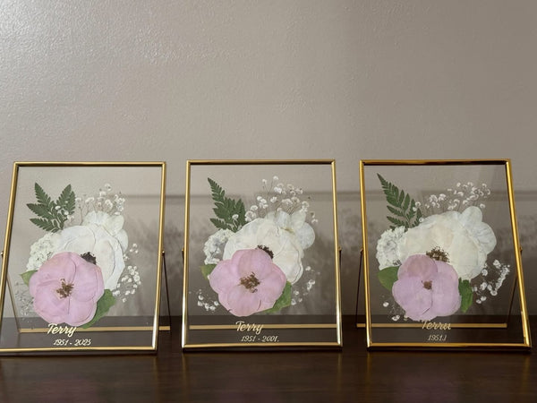 Frame Personalization Vinyl Lettering Add On - Chelsey Walker Creative, LLC