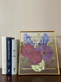 Framed Floral Preservation - Chelsey Walker Creative, LLC