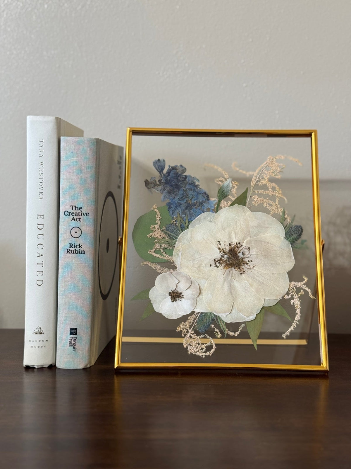 Framed Floral Preservation - Chelsey Walker Creative, LLC