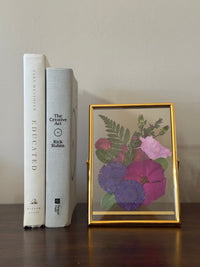 Framed Floral Preservation - Chelsey Walker Creative, LLC