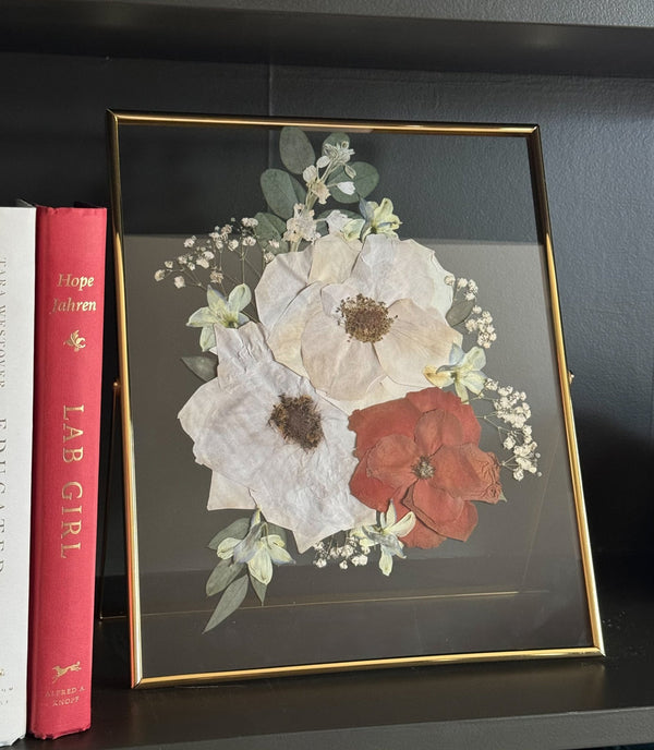 Framed Floral Preservation - Chelsey Walker Creative, LLC