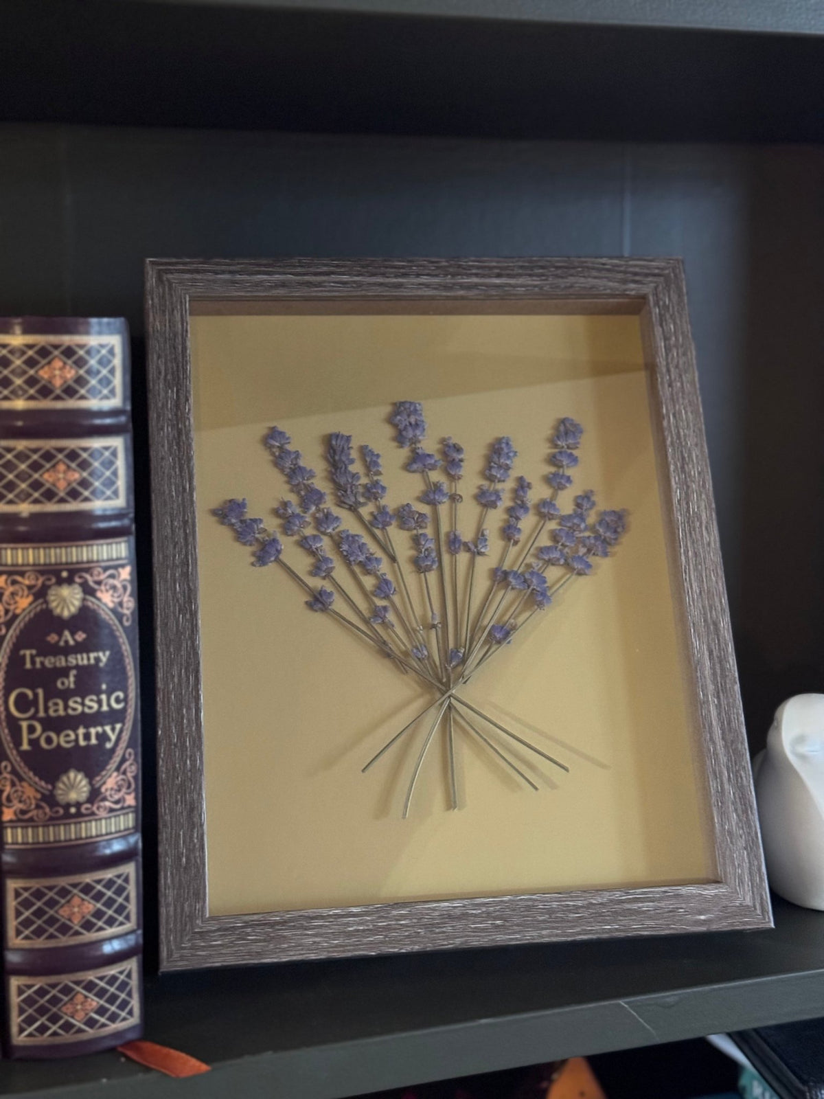 Lavender Art, Wooden Frame - Chelsey Walker Creative, LLC