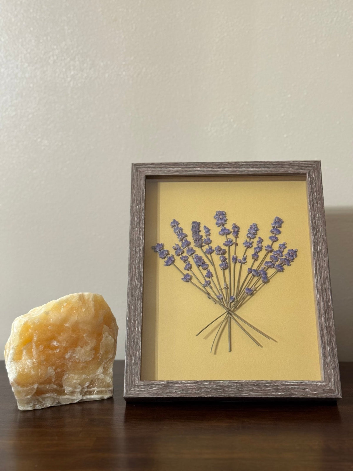 Lavender Art, Wooden Frame - Chelsey Walker Creative, LLC