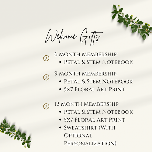 Petal & Stem Collective Memberships - Chelsey Walker Creative, LLC