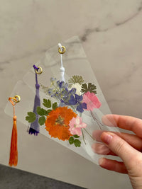 Pressed Floral Bookmark - Chelsey Walker Creative, LLC