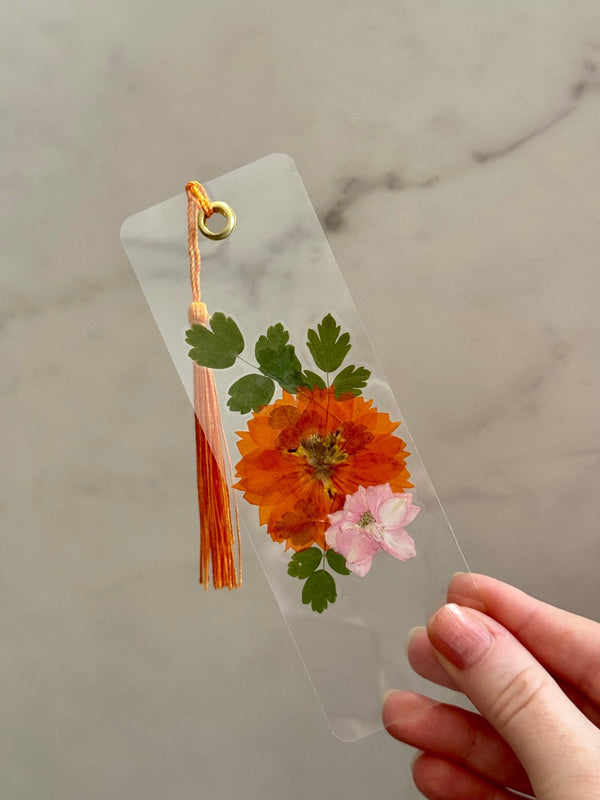 Pressed Floral Bookmark - Chelsey Walker Creative, LLC