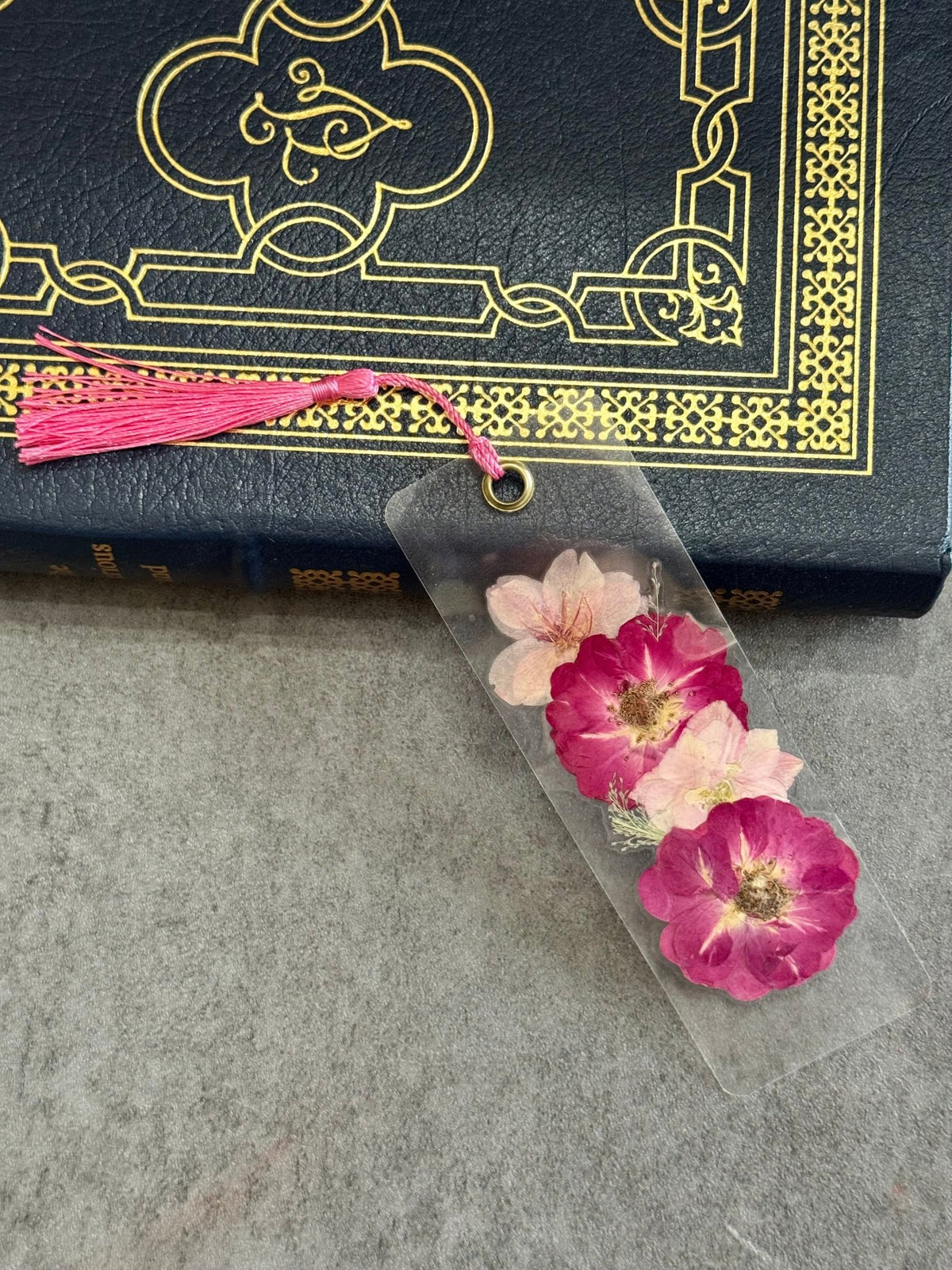 Pressed Floral Bookmark - Chelsey Walker Creative, LLC