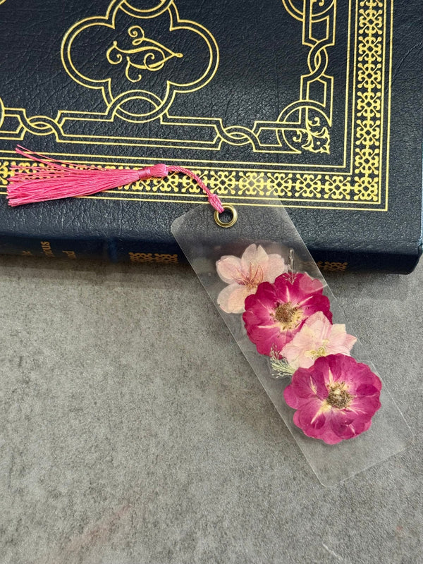 Pressed Floral Bookmark - Chelsey Walker Creative, LLC