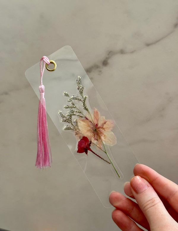 Pressed Floral Bookmark - Chelsey Walker Creative, LLC