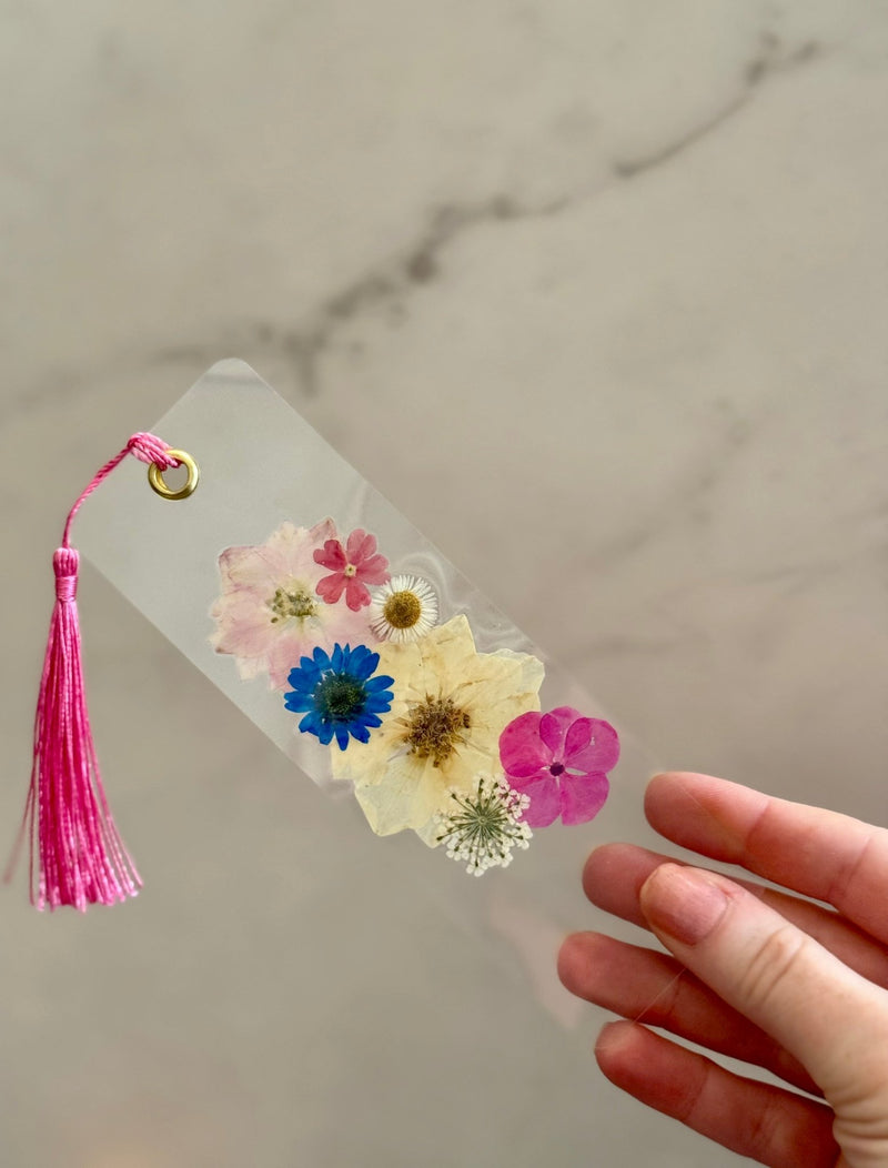 Pressed Floral Bookmark - Chelsey Walker Creative, LLC