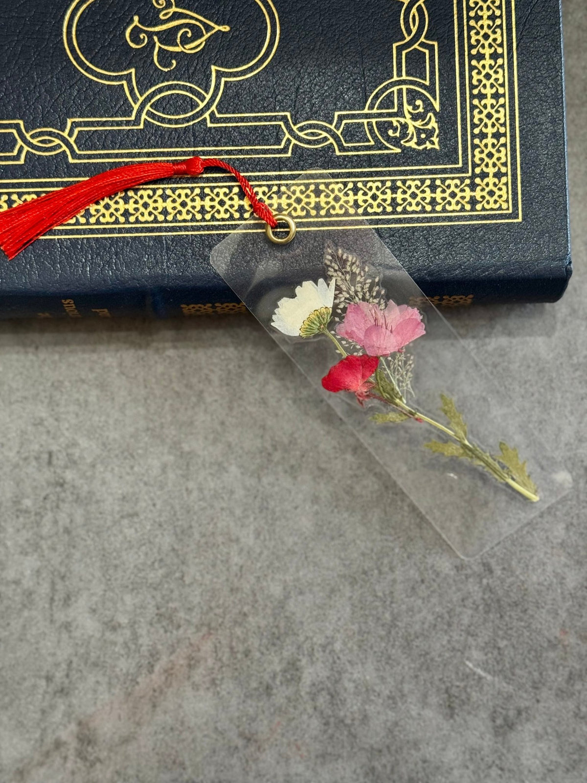 Pressed Floral Bookmark - Chelsey Walker Creative, LLC