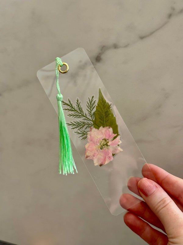 Pressed Floral Bookmark - Chelsey Walker Creative, LLC