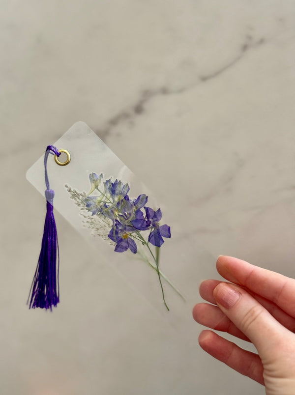 Pressed Floral Bookmark - Chelsey Walker Creative, LLC