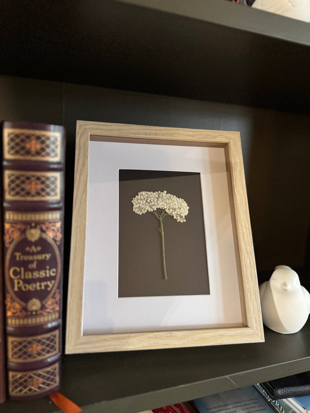 Rice Flower Art, Wooden Frame - Chelsey Walker Creative, LLC