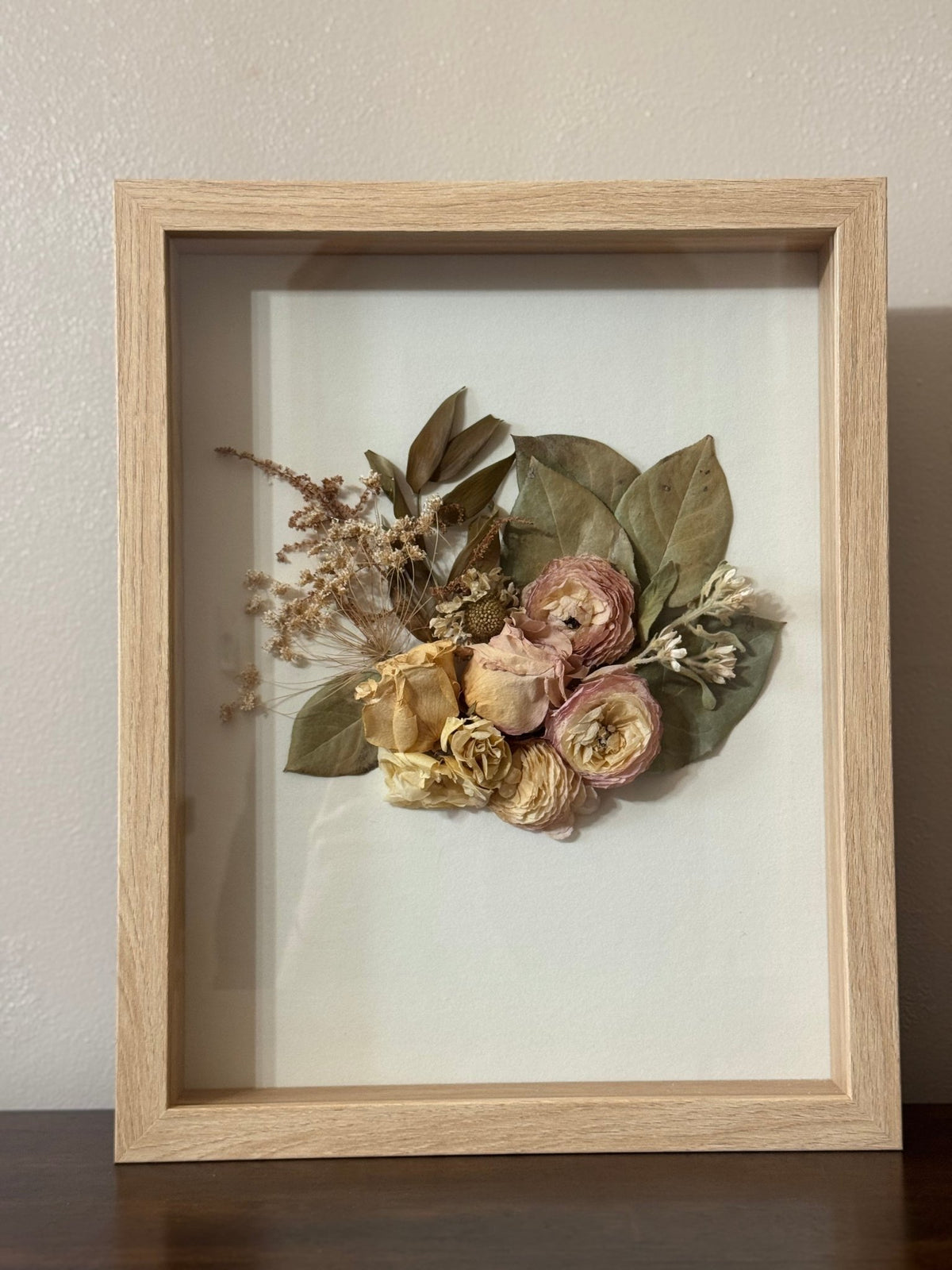 Shadow Box Floral Preservation - Chelsey Walker Creative, LLC
