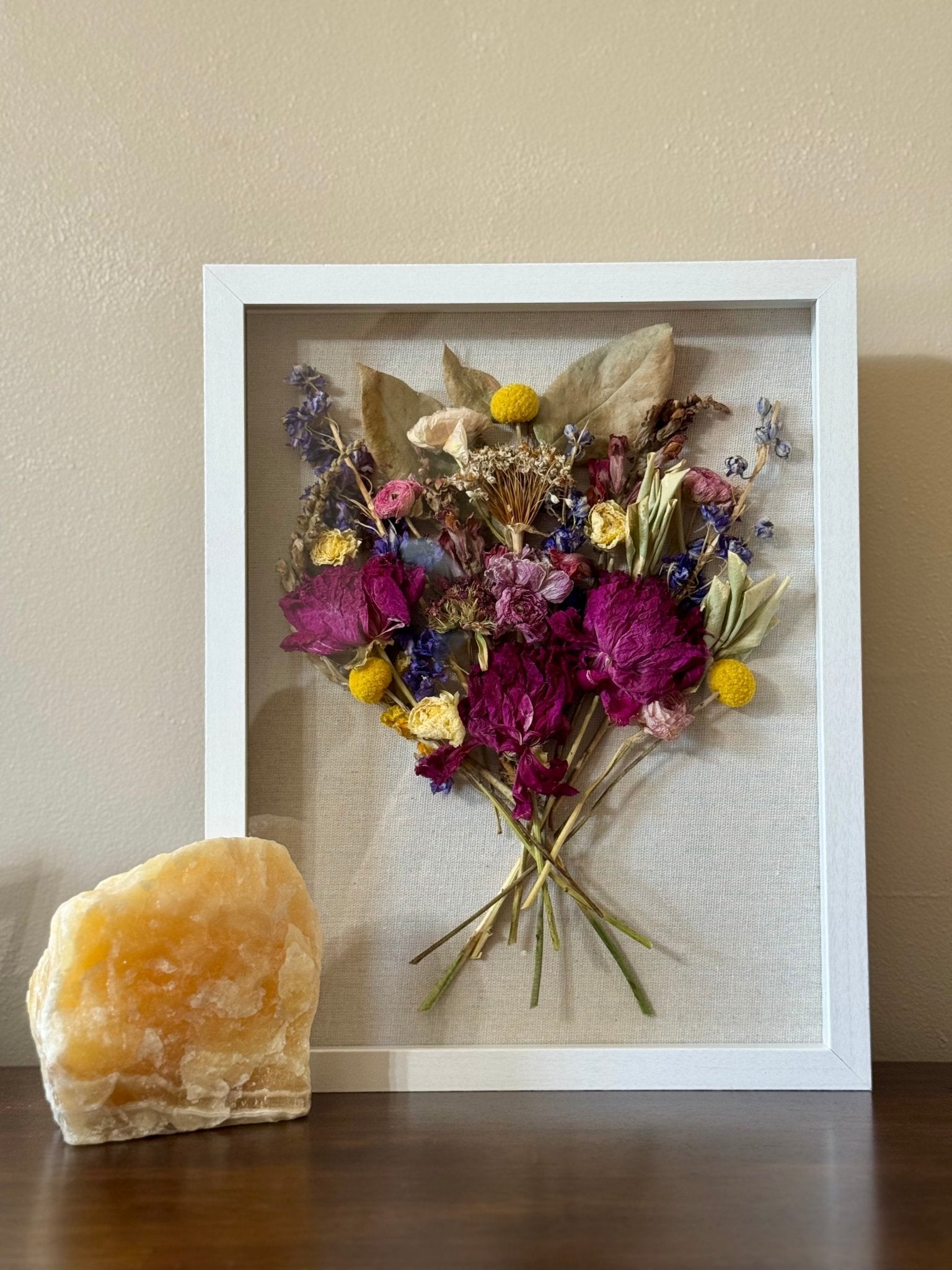 Shadow Box Floral Preservation Chelsey Walker Creative, LLC