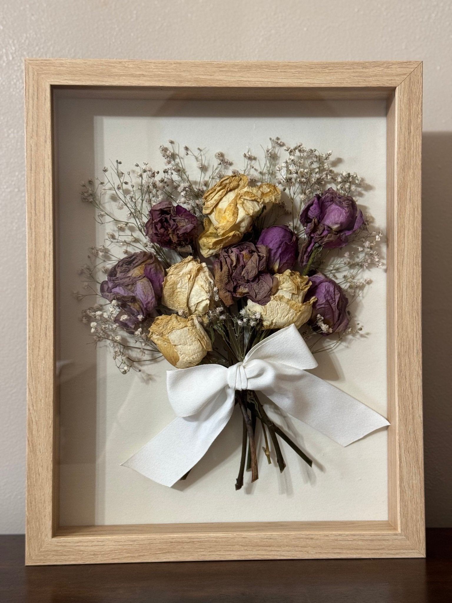 Shadow Box Floral Preservation Chelsey Walker Creative, LLC