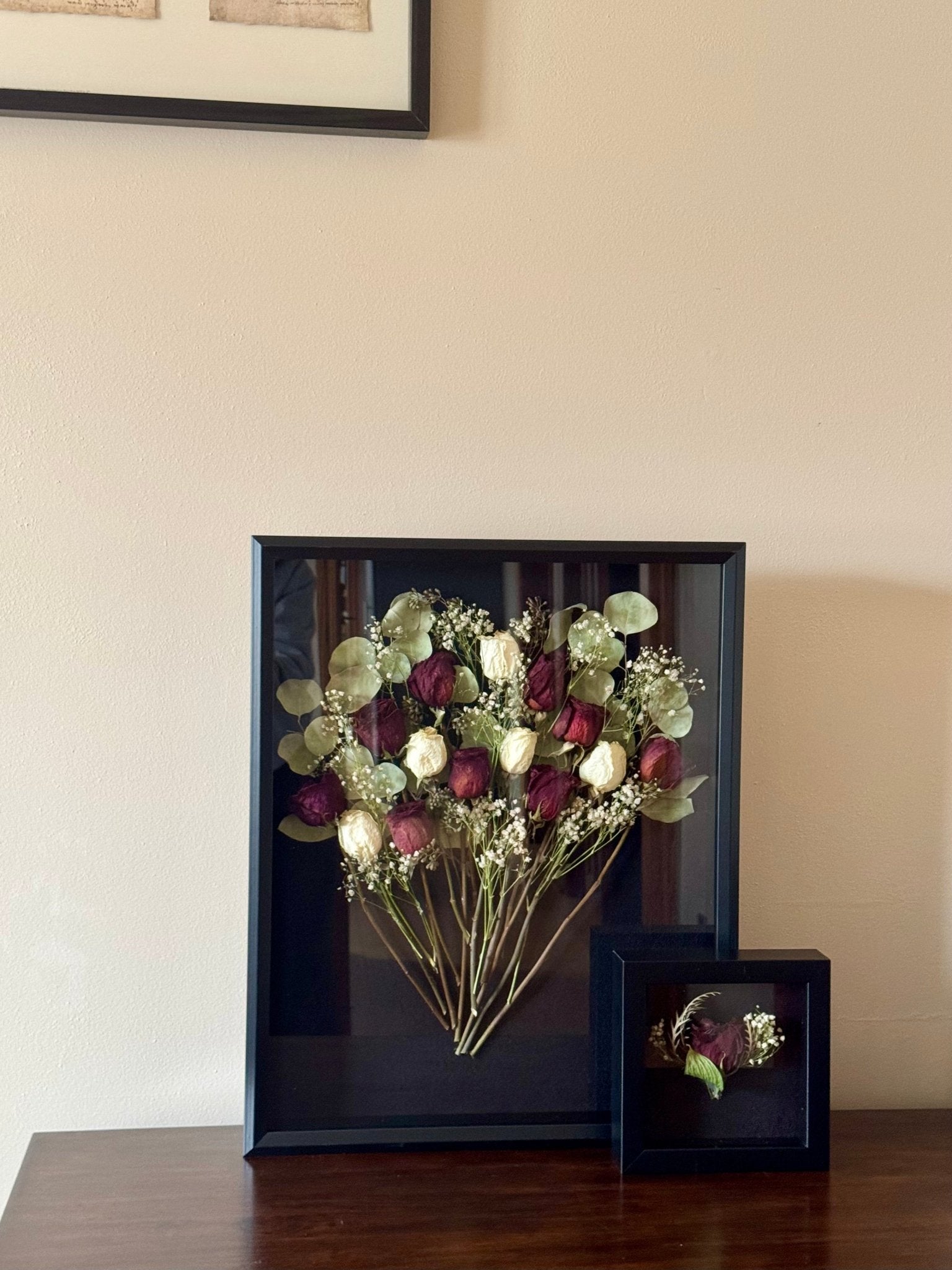 Shadow Box Floral Preservation Chelsey Walker Creative, LLC