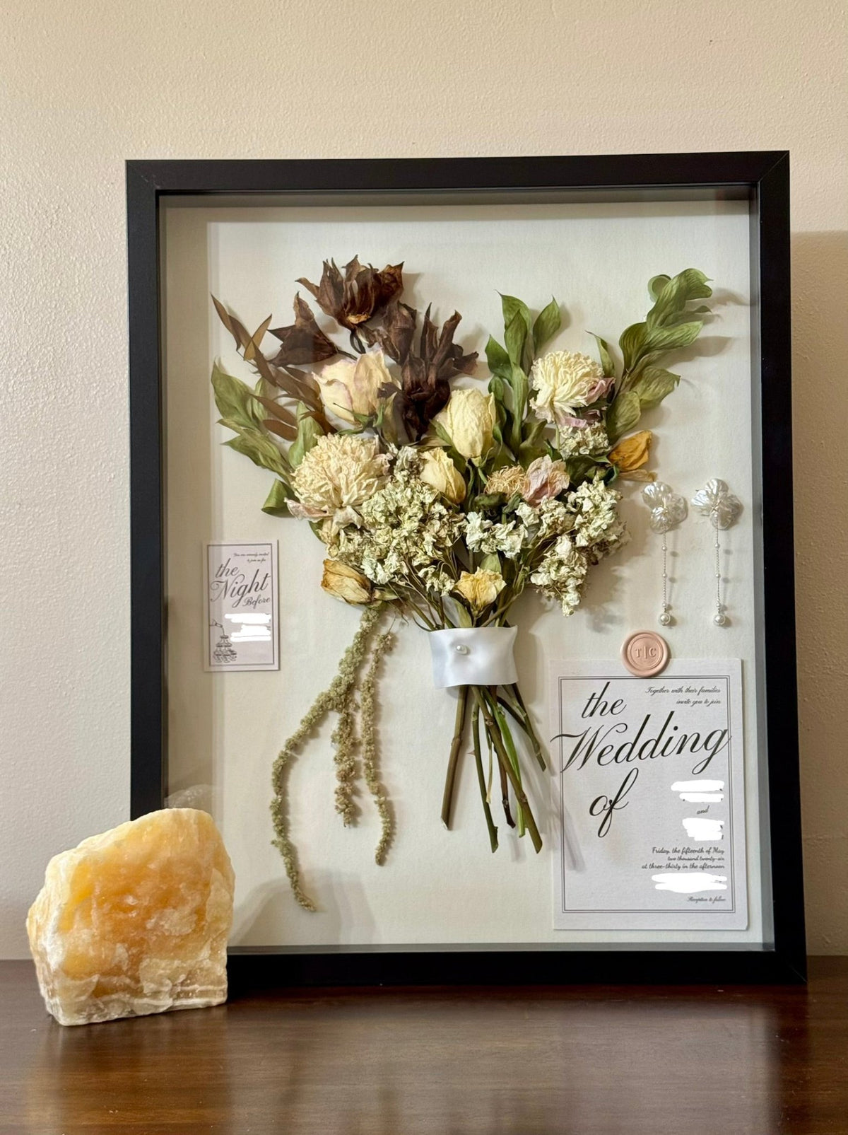 Shadow Box Floral Preservation