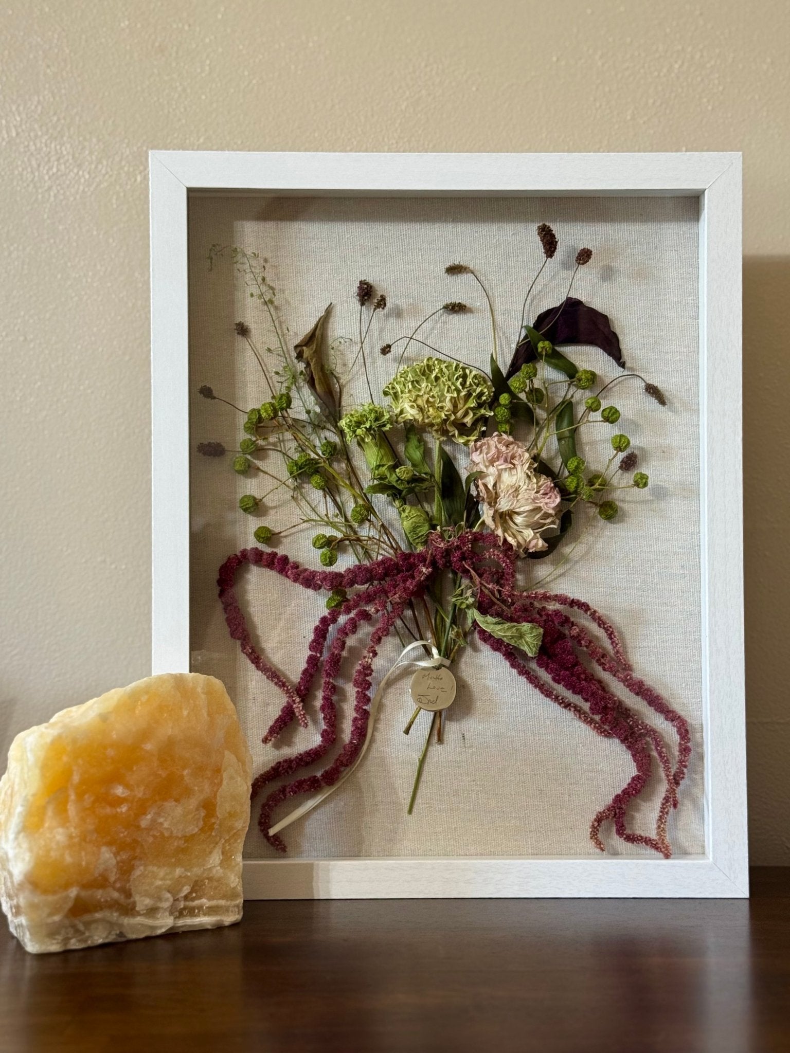Shadow Box Floral Preservation Chelsey Walker Creative, LLC