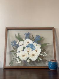 Wooden Framed Floral Preservation - Chelsey Walker Creative, LLC