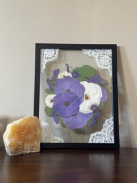 Wooden Framed Floral Preservation - Chelsey Walker Creative, LLC