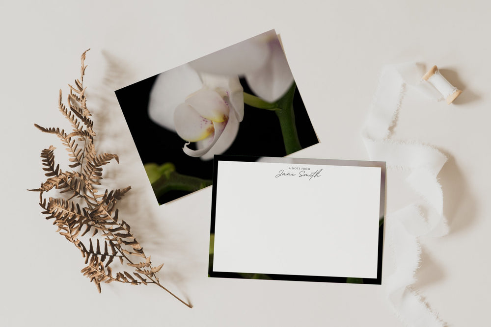 Custom Note Card Set | Orchid No. 5 - Chelsey Walker Creative